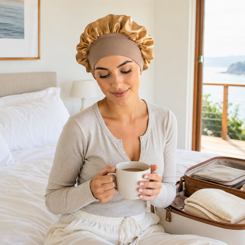 StaySmooth™ SilkSatin Sleep Bonnet